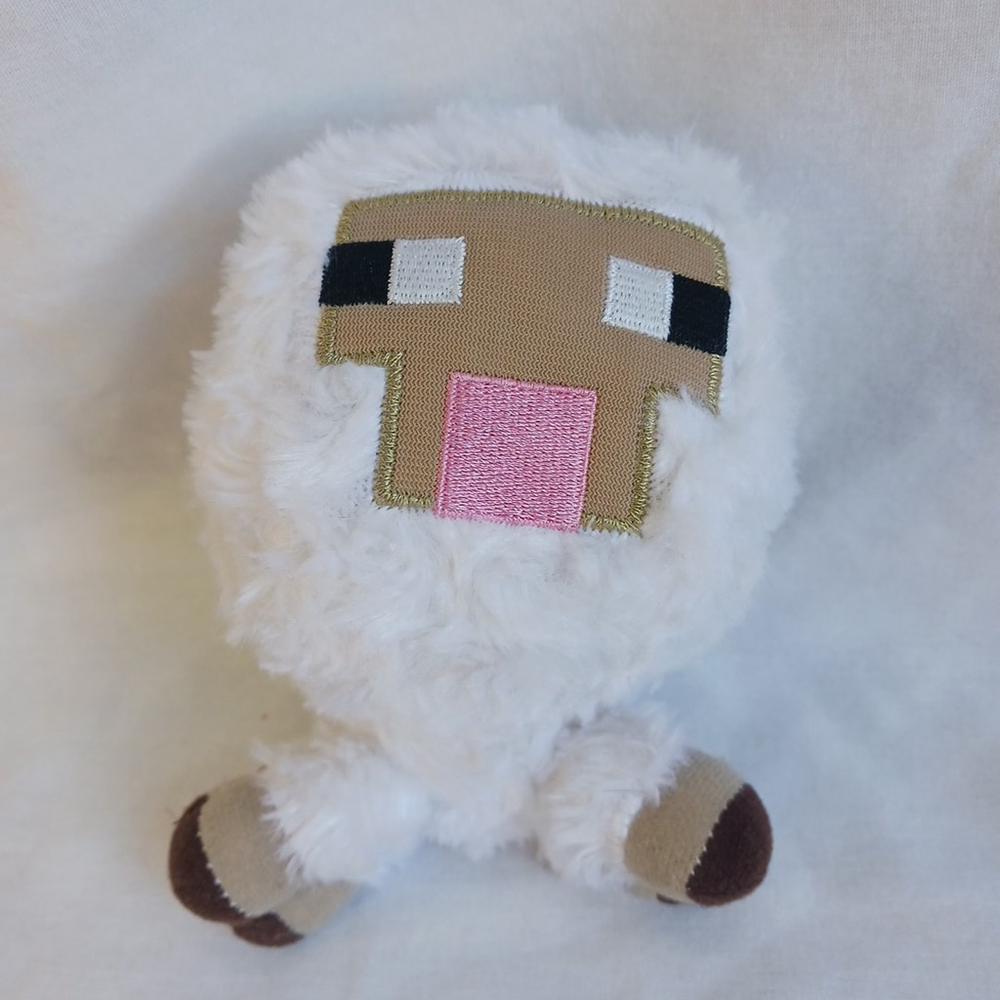 Minecraft Mojang Licensed Sheep Plush 6" Jazwares